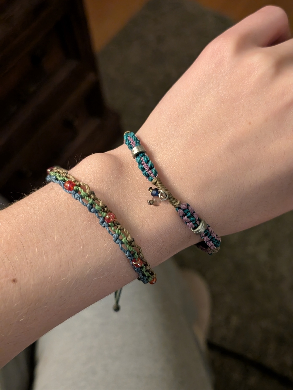 Multicolor Handwoven Bracelets (2)